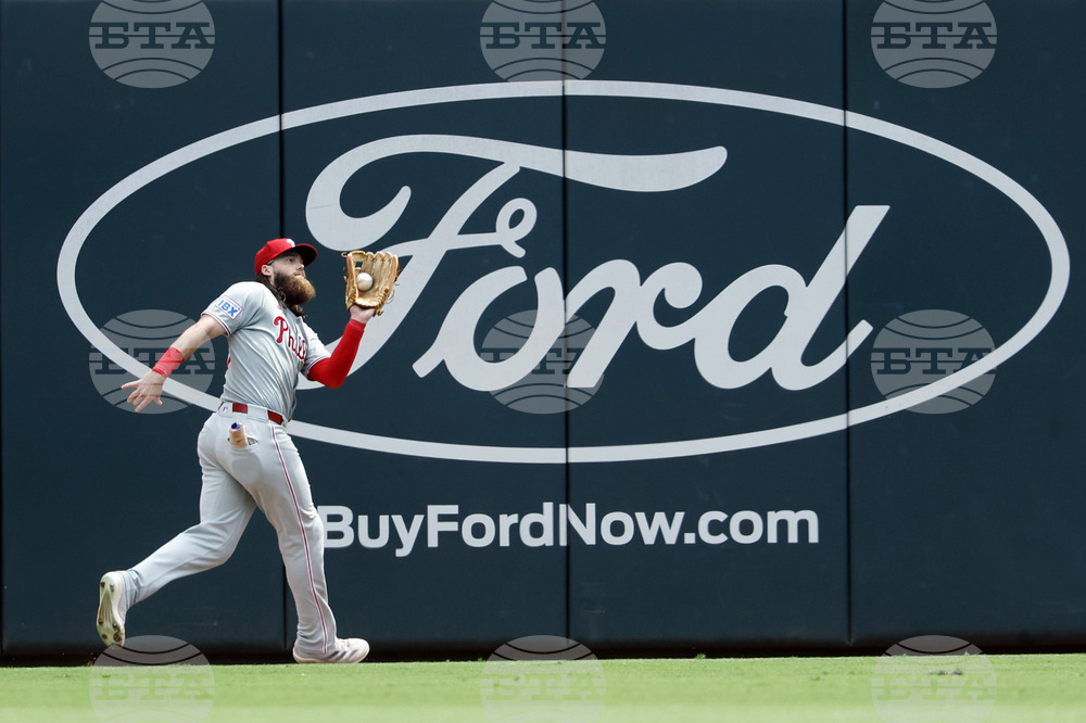 Phillies Braves Baseball
