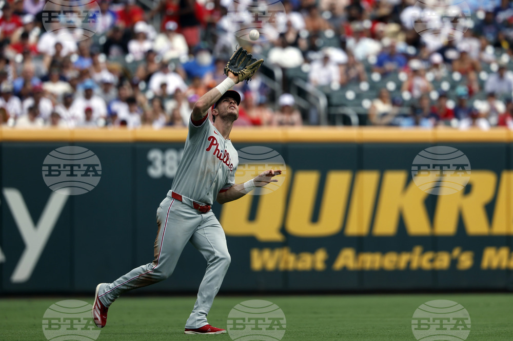 Phillies Braves Baseball