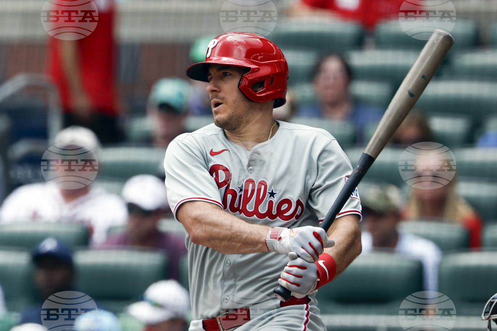 Phillies Braves Baseball
