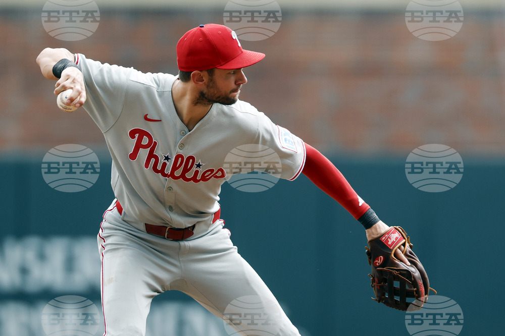 Phillies Braves Baseball