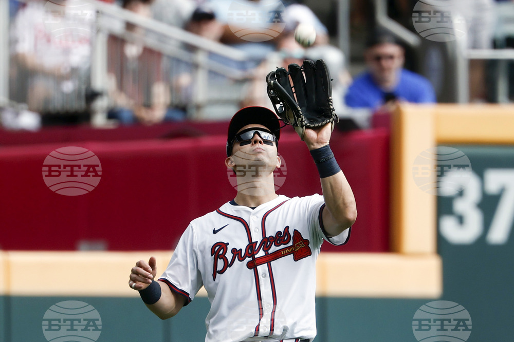 Phillies Braves Baseball