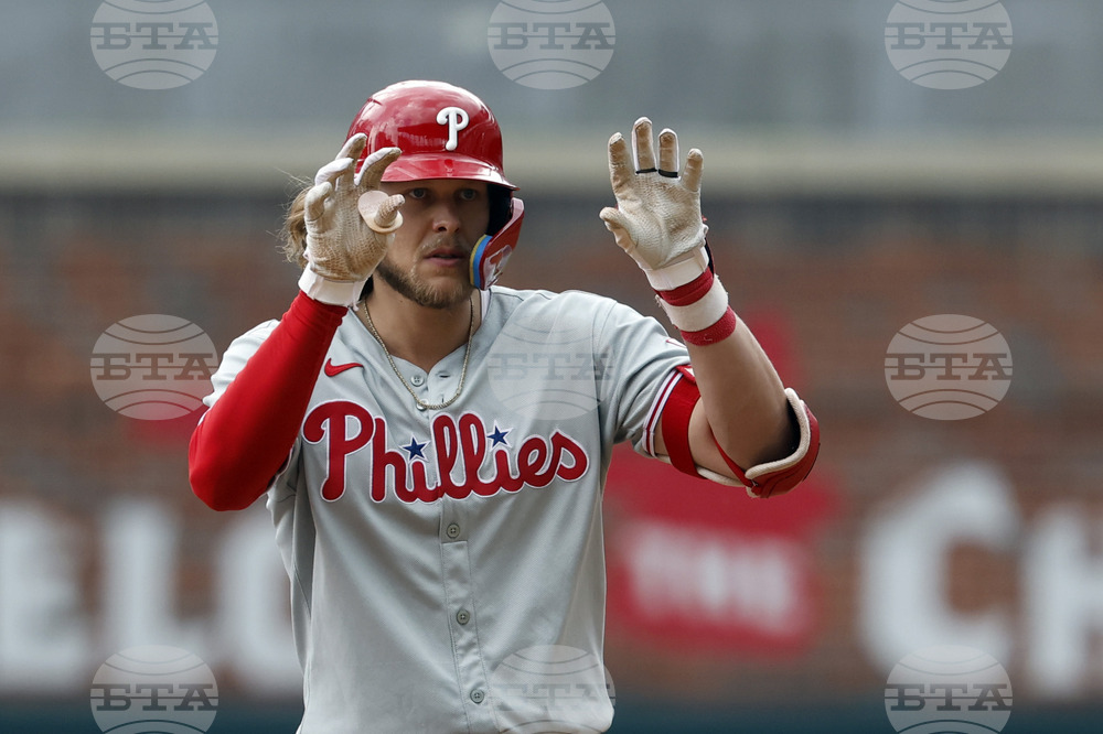 Phillies Braves Baseball