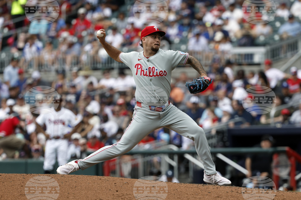 Phillies Braves Baseball