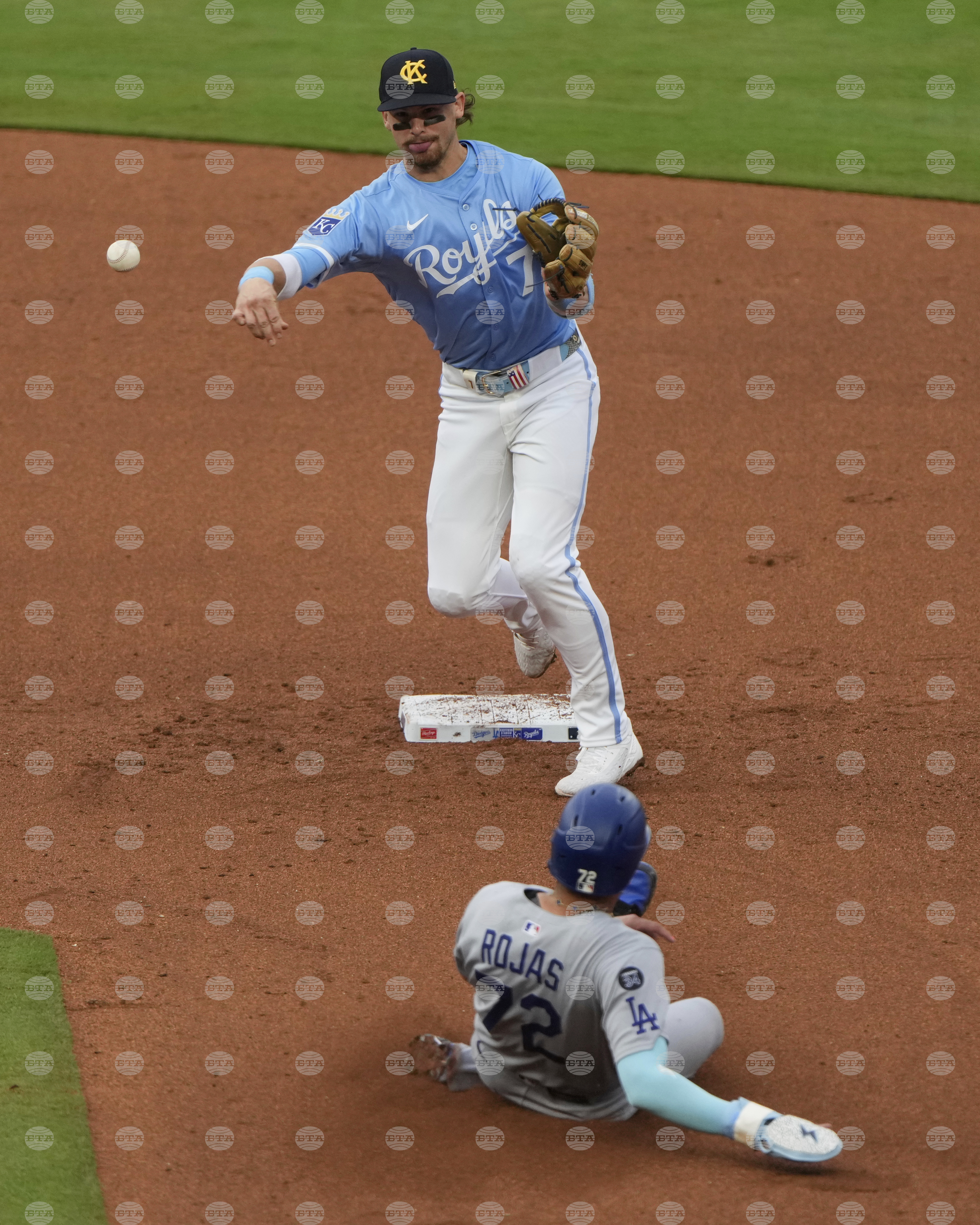 Dodgers Royals Baseball