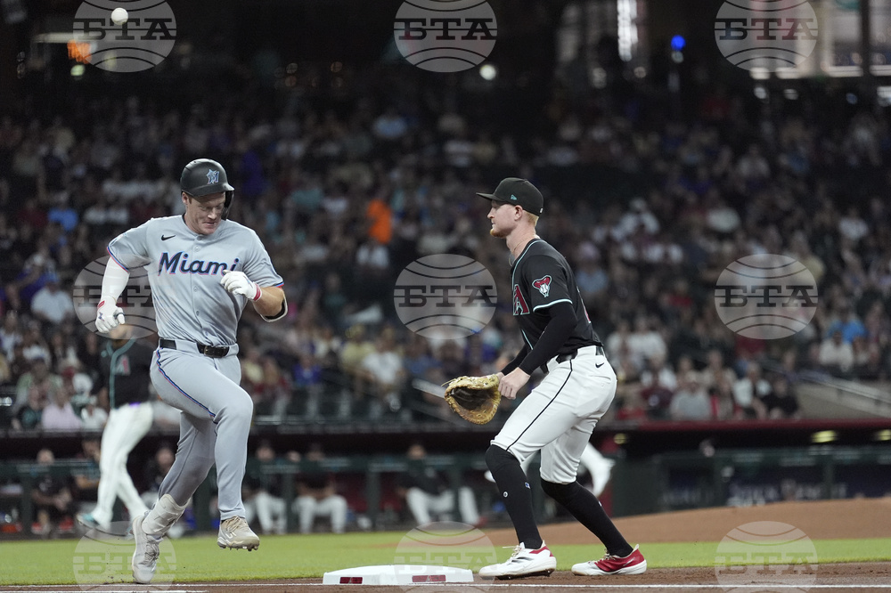 Marlins Diamondbacks Baseball
