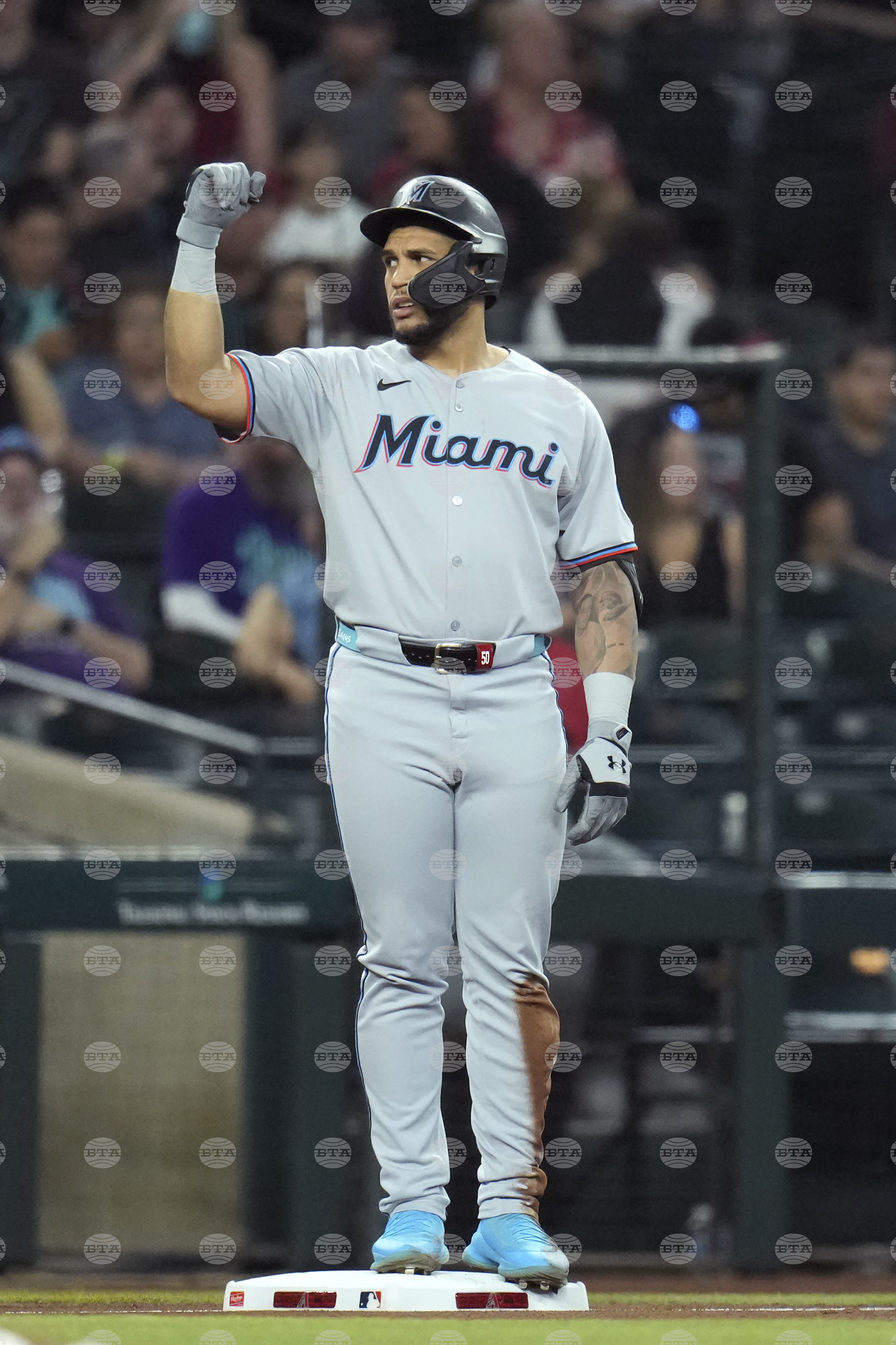 Marlins Diamondbacks Baseball