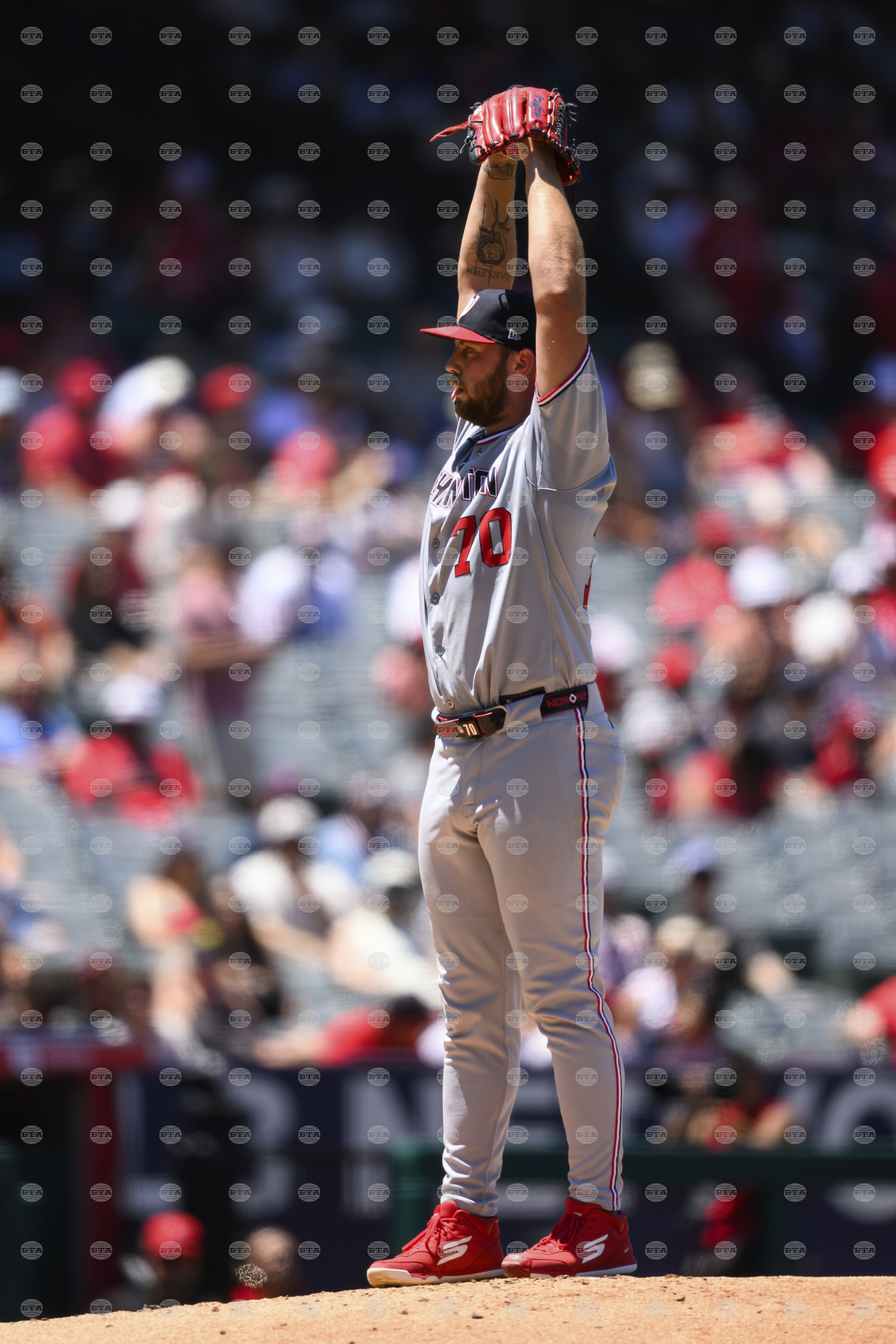 Nationals Angels Baseball