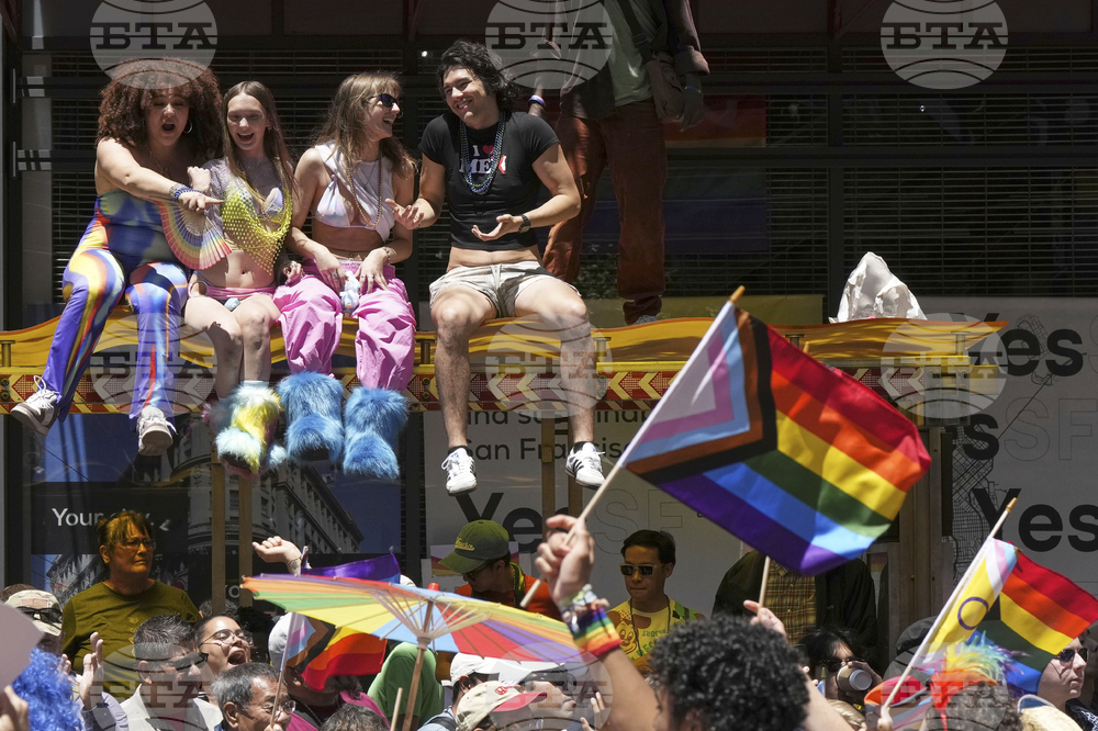 APTOPIX San Francisco Pride