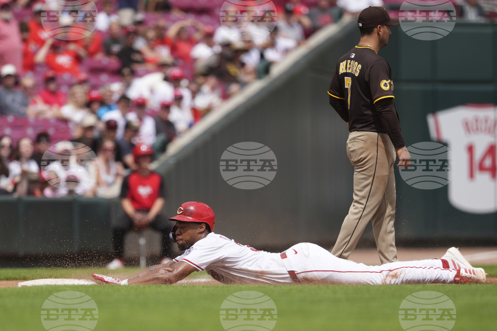 Padres Reds Baseball