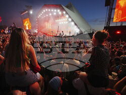 Britain Glastonbury Music Festival Day 5