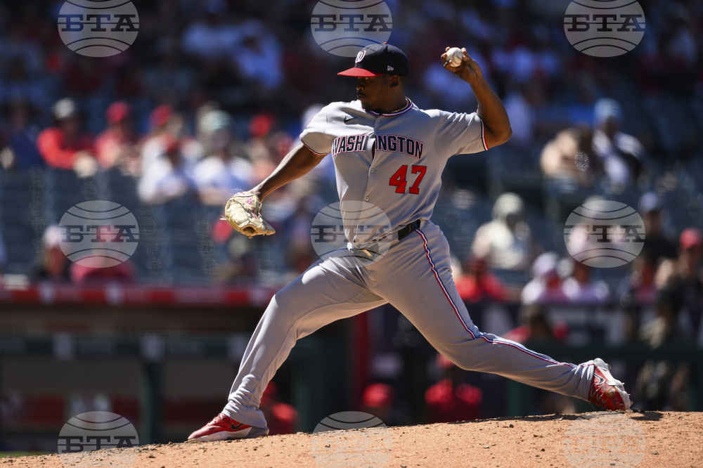 Nationals Angels Baseball