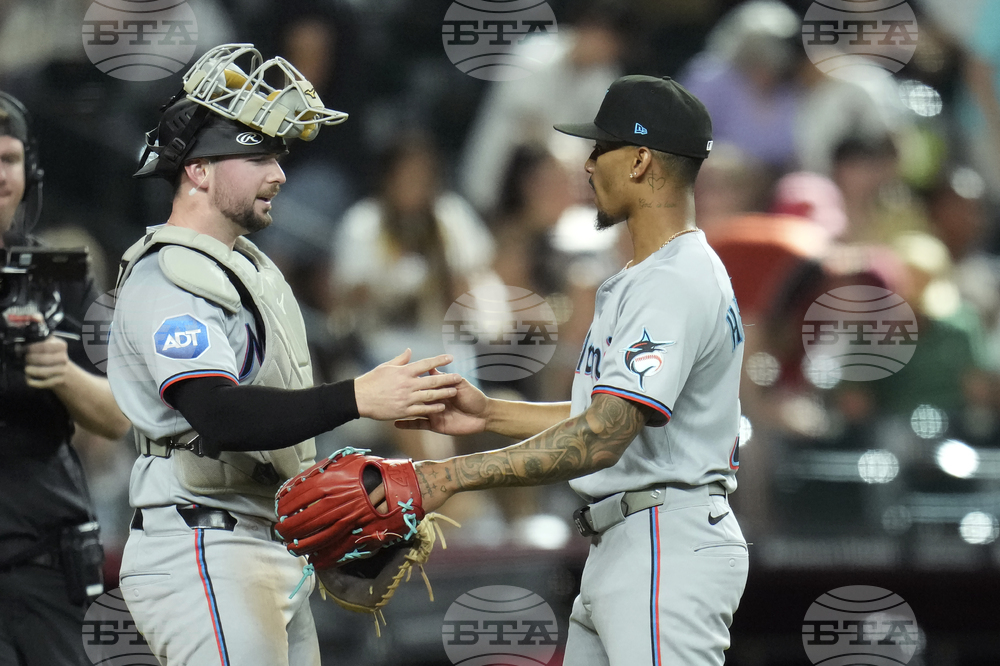 Marlins Diamondbacks Baseball
