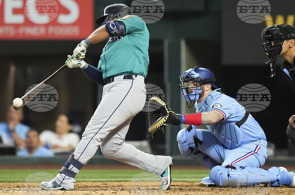 Mariners Rangers Baseball