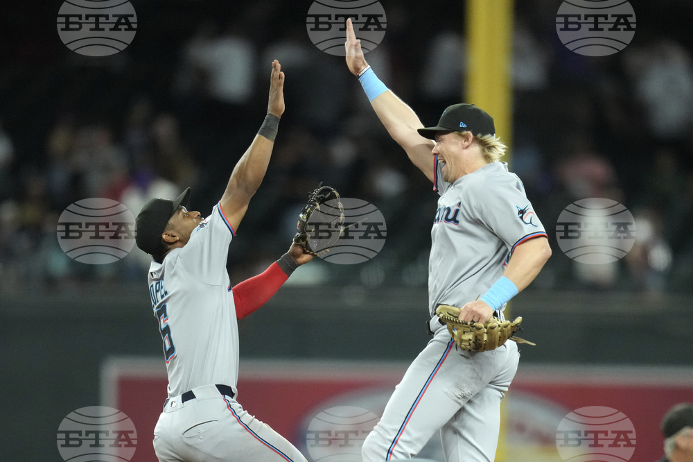 Marlins Diamondbacks Baseball