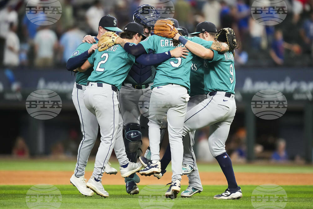 Mariners Rangers Baseball