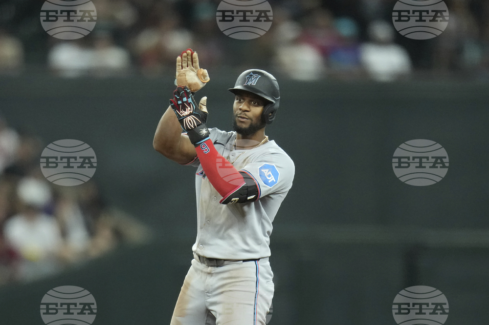 Marlins Diamondbacks Baseball