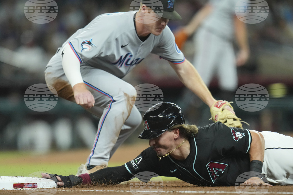 Marlins Diamondbacks Baseball