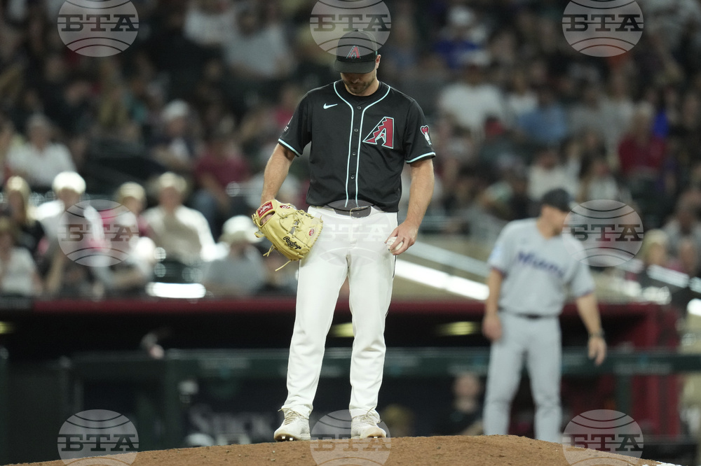 Marlins Diamondbacks Baseball