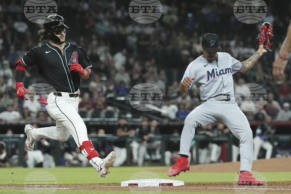 Marlins Diamondbacks Baseball