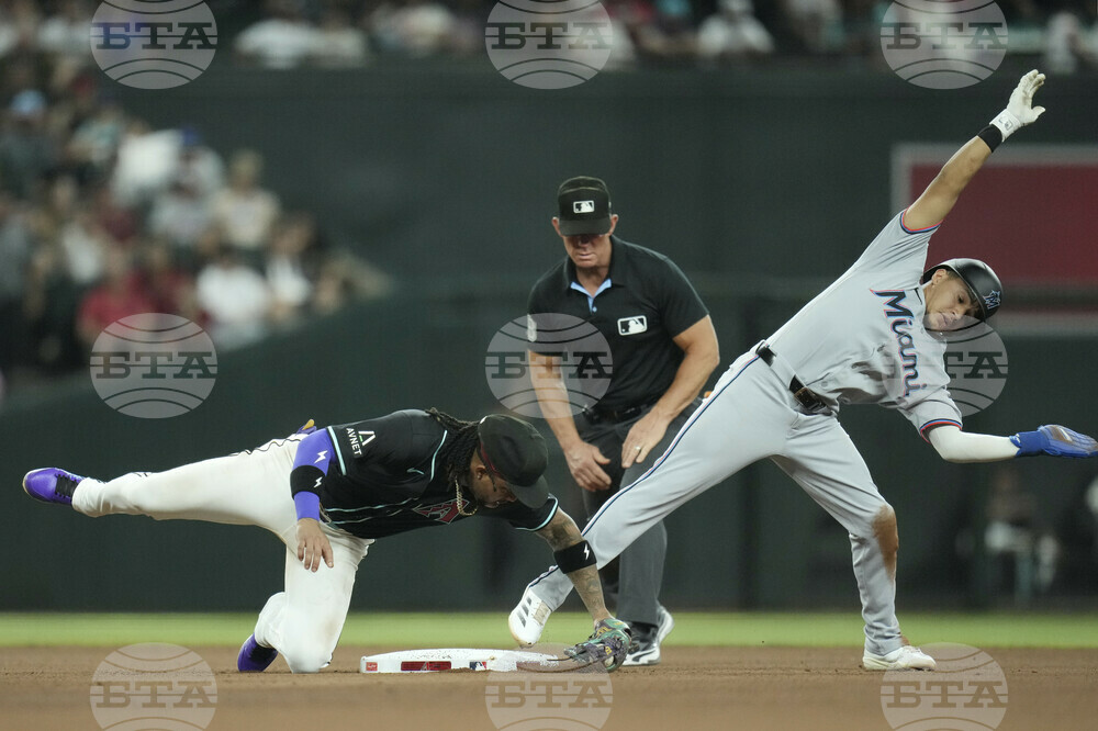 Marlins Diamondbacks Baseball
