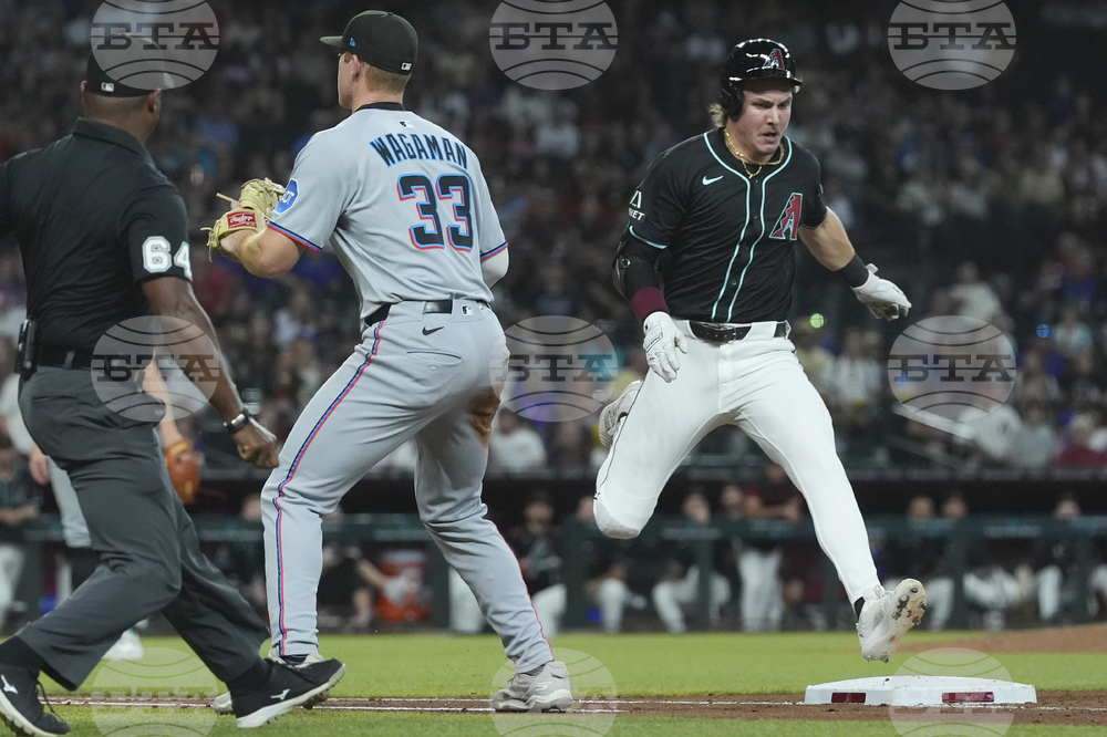 Marlins Diamondbacks Baseball