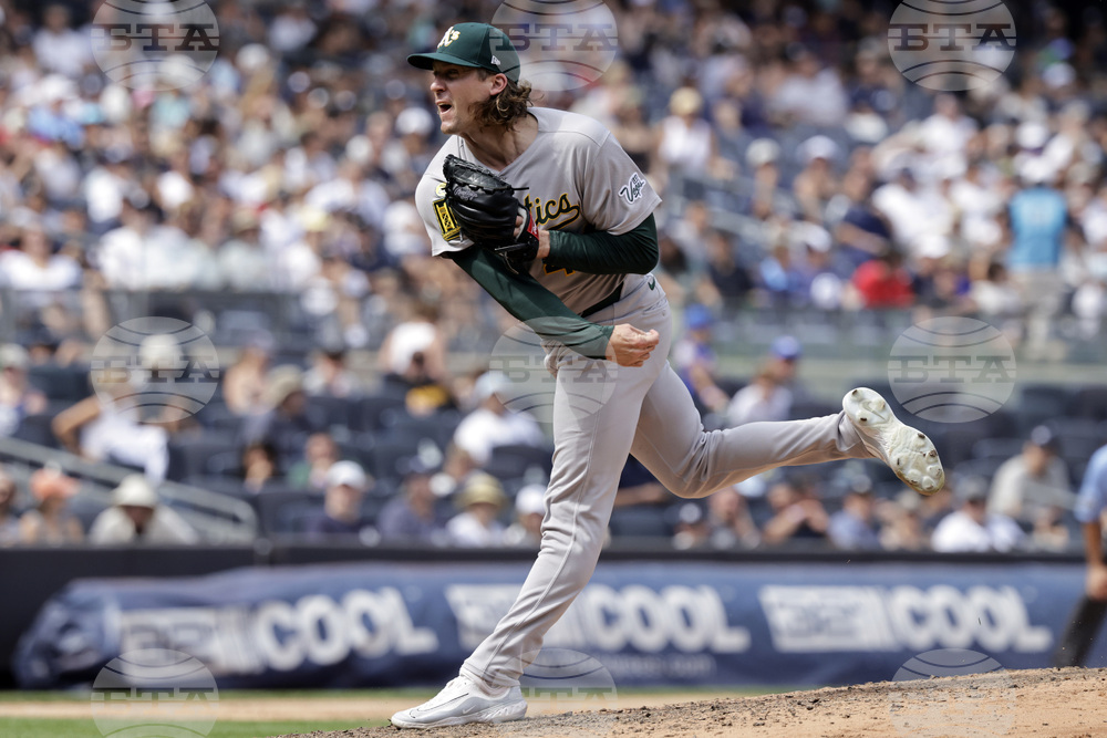 Athletics Yankees Baseball