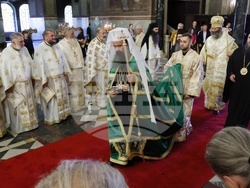 Патриаршеска катедрала "Св. Александър Невски" - патриарх Даниил - тържествена света литургия
