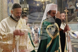 Патриаршеска катедрала "Св. Александър Невски" - патриарх Даниил - тържествена света литургия