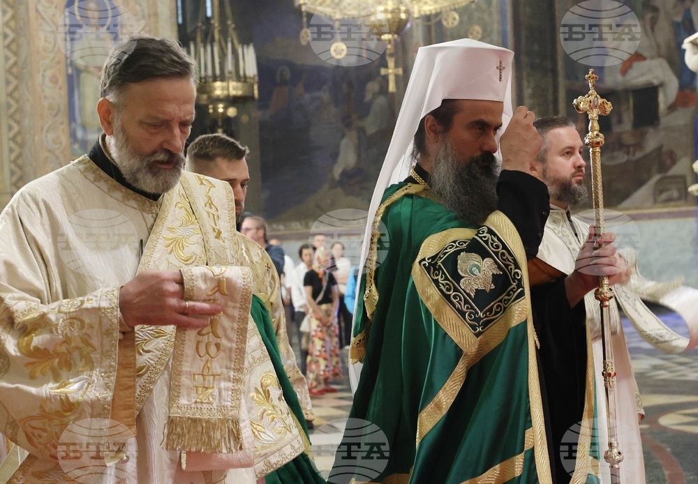 Патриаршеска катедрала "Св. Александър Невски" - патриарх Даниил - тържествена света литургия