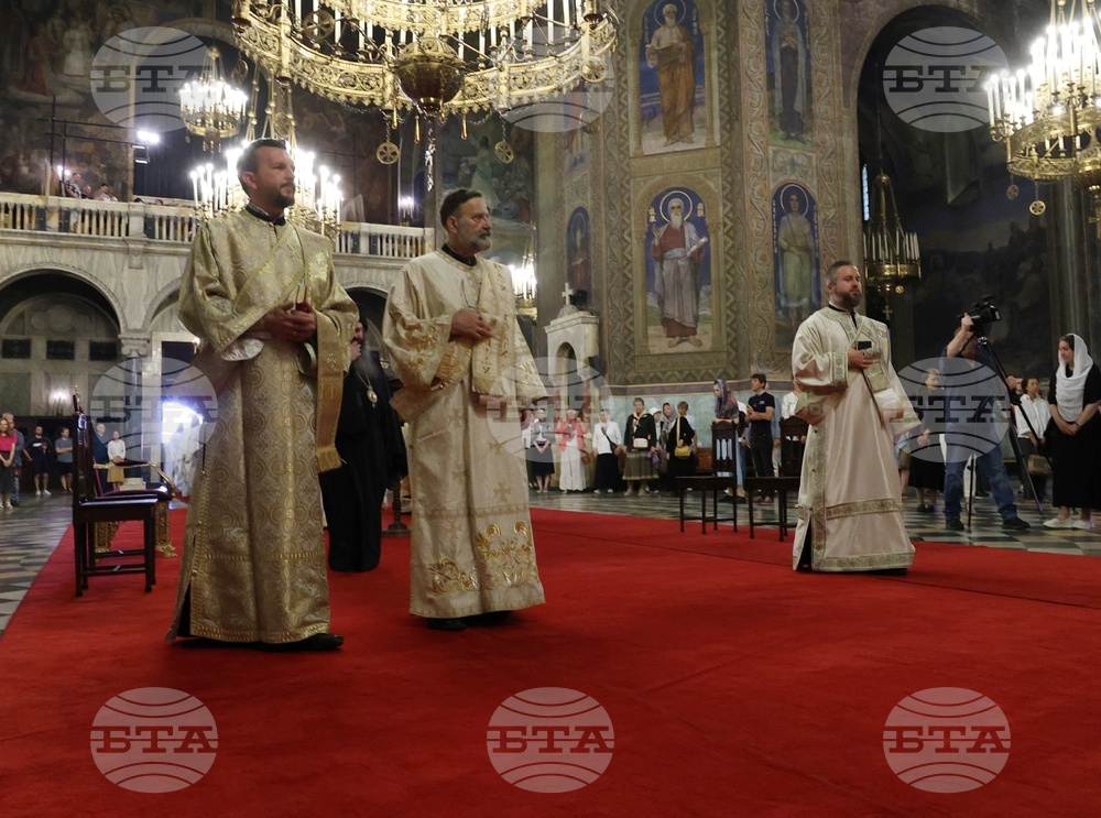 Патриаршеска катедрала "Св. Александър Невски" - патриарх Даниил - тържествена света литургия