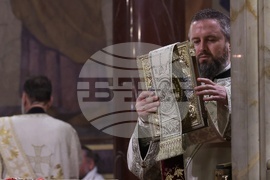 Патриаршеска катедрала "Св. Александър Невски" - патриарх Даниил - тържествена света литургия