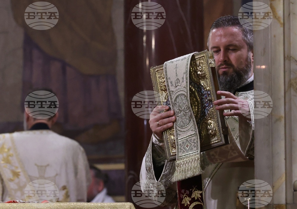 Патриаршеска катедрала "Св. Александър Невски" - патриарх Даниил - тържествена света литургия