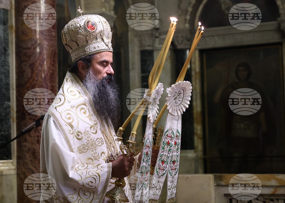 Патриаршеска катедрала "Св. Александър Невски" - патриарх Даниил - тържествена света литургия
