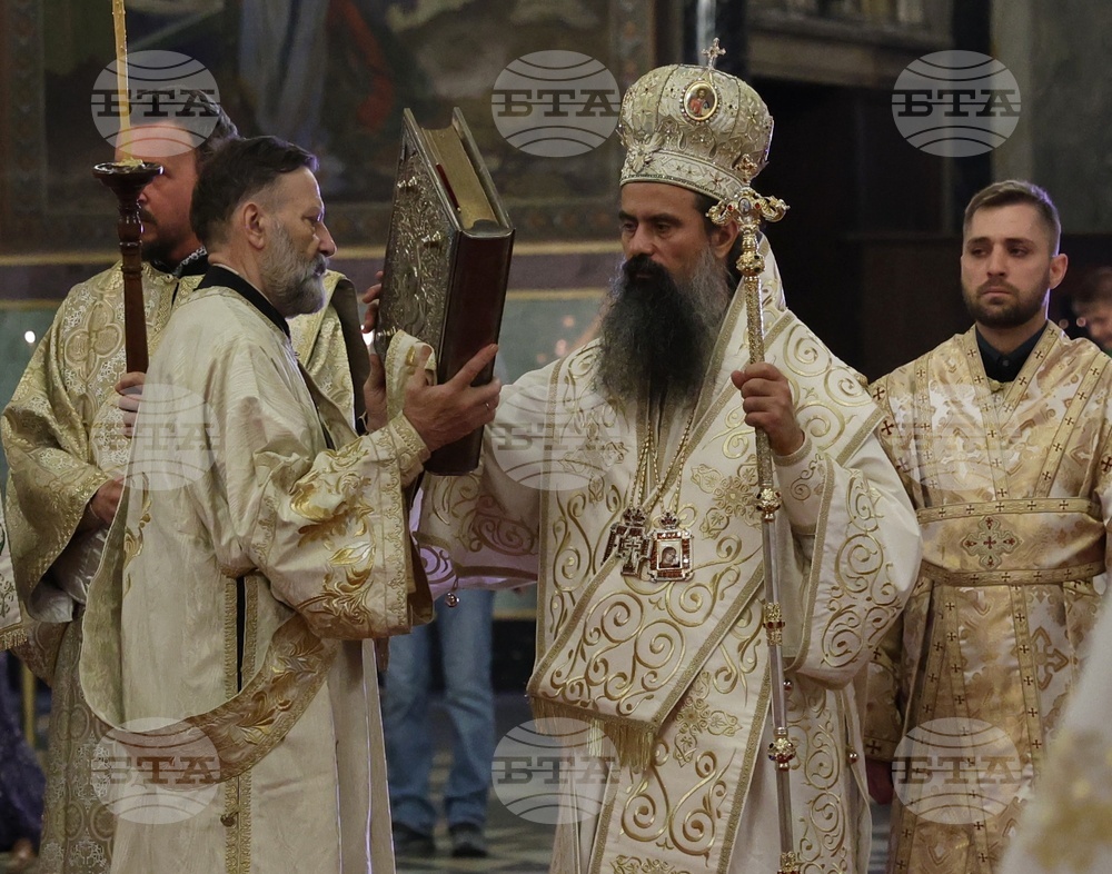 Патриаршеска катедрала "Св. Александър Невски" - патриарх Даниил - тържествена света литургия