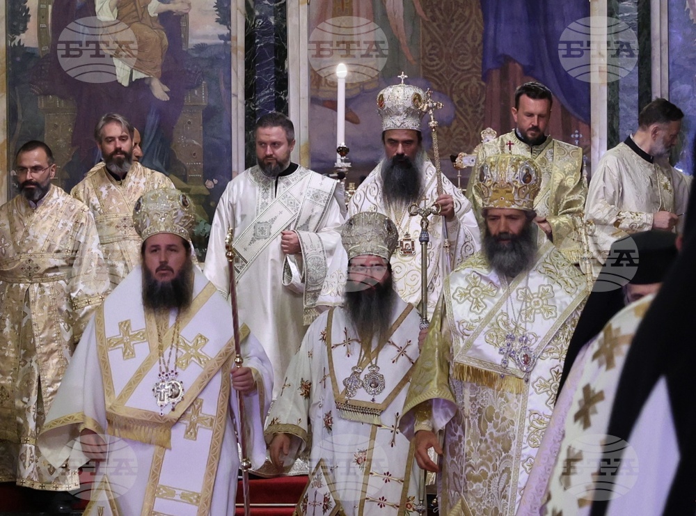Патриаршеска катедрала "Св. Александър Невски" - патриарх Даниил - тържествена света литургия