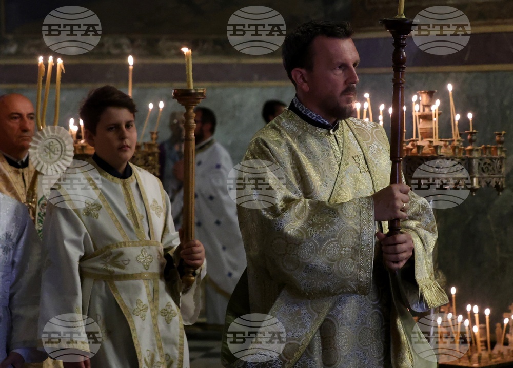 Патриаршеска катедрала "Св. Александър Невски" - патриарх Даниил - тържествена света литургия