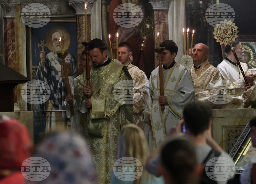Патриаршеска катедрала "Св. Александър Невски" - патриарх Даниил - тържествена света литургия