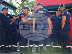 Благоевград - пожарникари - Гърция - изпращане