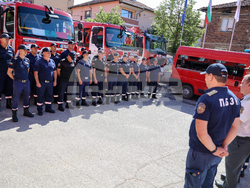 Благоевград - пожарникари - Гърция - изпращане