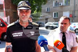 Благоевград - Любомир Баров - Валентин Василев - брифинг