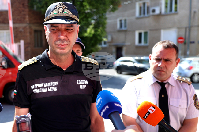 Благоевград - Любомир Баров - Валентин Василев - брифинг