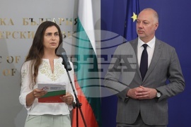 Министерски съвет - олимпийски отбори по природни науки - церемония