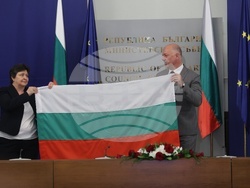 Министерски съвет - олимпийски отбори по природни науки - церемония