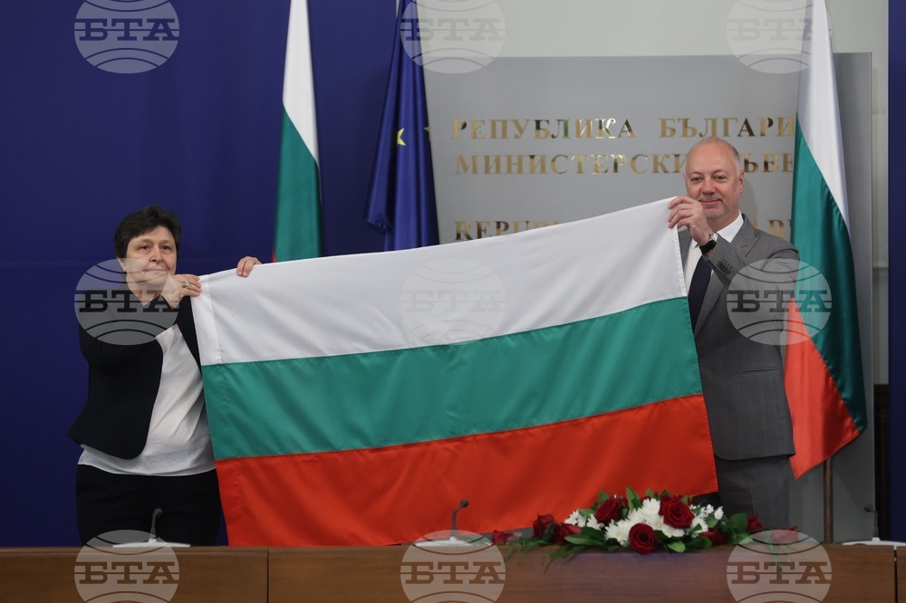 Министерски съвет - олимпийски отбори по природни науки - церемония
