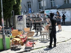 Сърбия - Белград - блокади