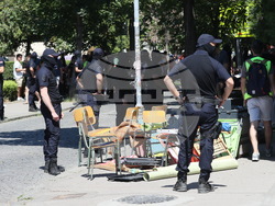 Сърбия - Белград - блокади