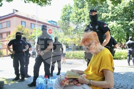 Сърбия - Белград - блокади
