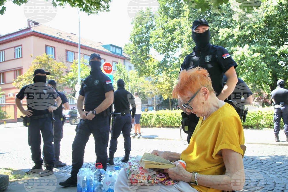 Сръбската полиция премахна блокадите в Белград от снощи, днес има нови 