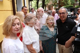 Паметна плоча в чест на Кирил Маричков - откриване