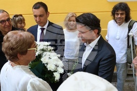 Паметна плоча в чест на Кирил Маричков - откриване